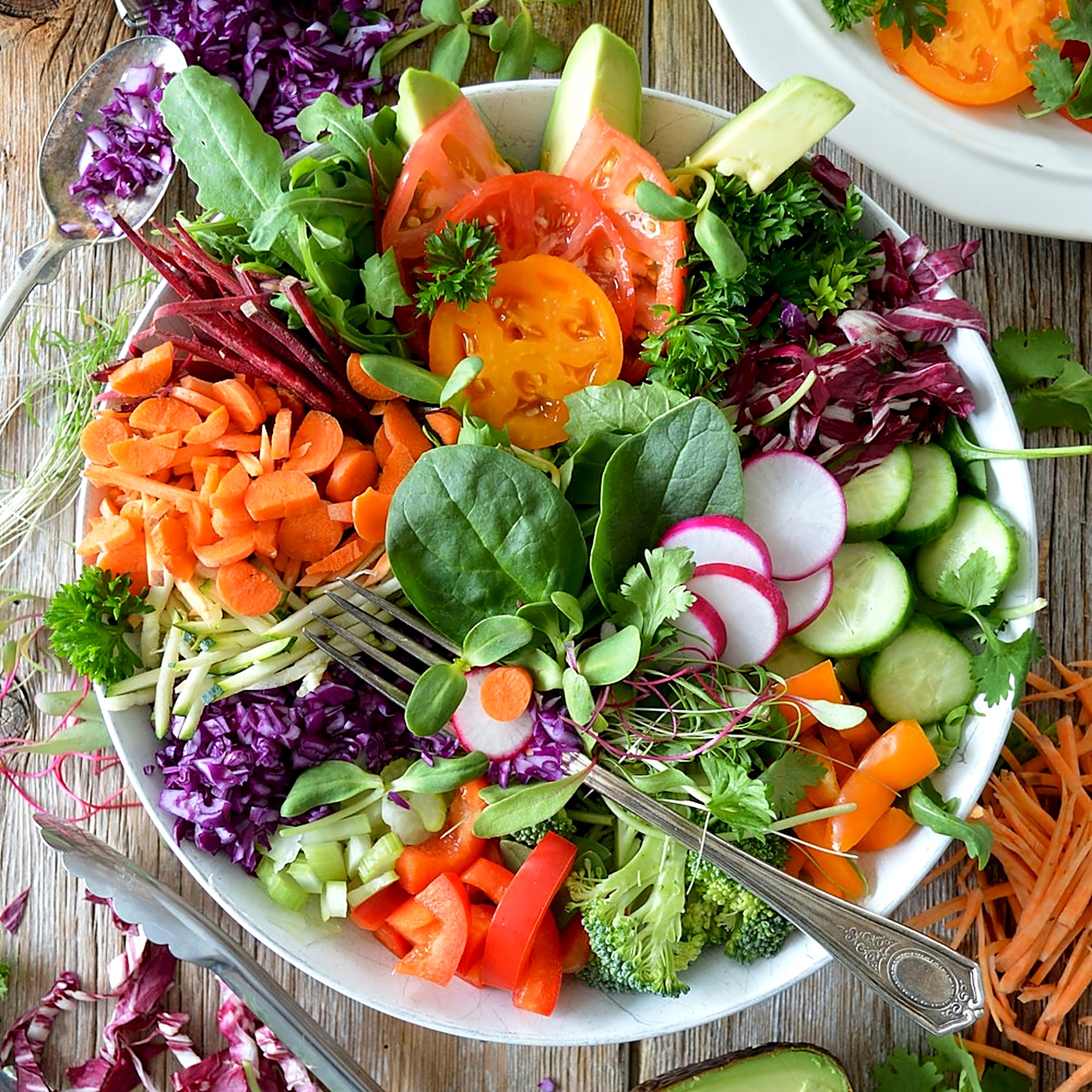 Wholesome nutrient-dense Buddha bowl
